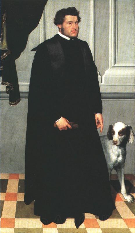 MORONI, Giovanni Battista Portrait of Antonio Navagero sg Spain oil painting art